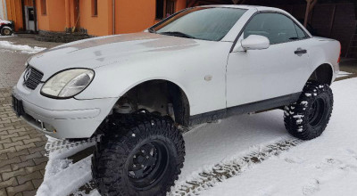 Cel mai capabil de off-road Mercedes SLK, îl găsiți și îl puteți cumpăra în România, cu doar 2.950 euro! Cel mai capabil de off-road Mercedes SLK, îl găsiți și îl puteți cumpăra în România, cu doar 2.950 euro! - Photo
