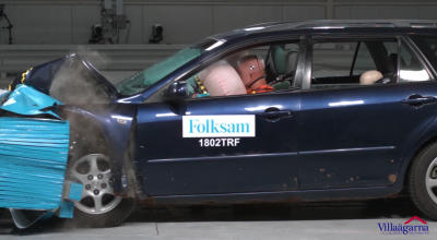 (VIDEO) Vezi cum rugina de pe caroseria automobilului influențează siguranța în timpul impactului! - Photo