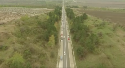 INP monitorizează fluxul de automobile la intrarea în oraș cu ajutorul dronelor! - Photo