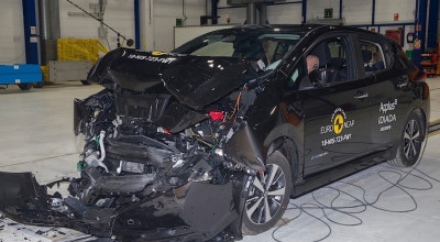 (VIDEO) Euro NCAP a testat sistemele de siguranță a noului Nissan Leaf - Photo