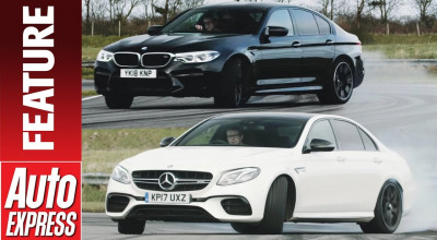 După DRAG urmează DRIFT. AutoExpress a testat M5-ul și E63-ul în Drift Mode! - Photo