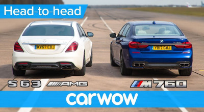 (VIDEO) Mercedes-AMG S63 versus BMW M760i ! Duelul celor mai tari limuzine de performanță - Photo
