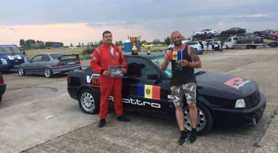 VIDEO: Încă un sportiv moldovean a obținut primul loc la o etapă de Drag Racing din România! - Photo