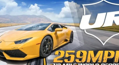 (VIDEO) Un Lamborghini Huracan a avut nevoie de doar 800 de metri pentru a atinge viteza record de 418 km/h! - Photo