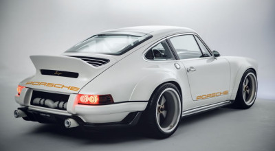 Porsche 911 construit de Singer, se laudă cu cel mai avansat motor cu răcire pe aer din lume! - Photo
