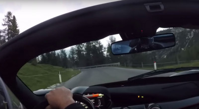 (VIDEO) Dimineata pe răcoare, să dai o tură cu LaFerrari Aperta pe drumuri montane! Nici cafea nu îți mai trebuie - Photo