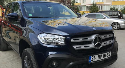 (FOTO) Un Mercedes-Benz X-Class a fost surprins în Moldova! - Photo