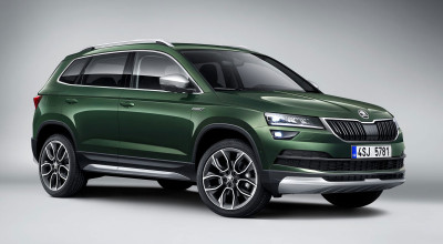 Skoda Karoq propusă într-o nouă versiune numită Scout! Acum SUV-ul oferă tracțiune integrală în standard și elemente noi de caroserie - Photo