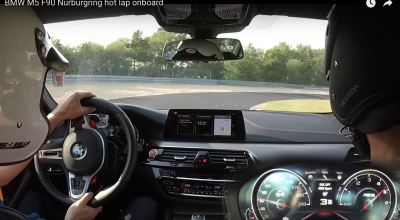 VIDEO on Board: Cel mai nou BMW M5 testat pe Nurburgring - Photo