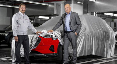 Audi anunță startul asamblării primului său crossover pur electric e-tron! - Photo