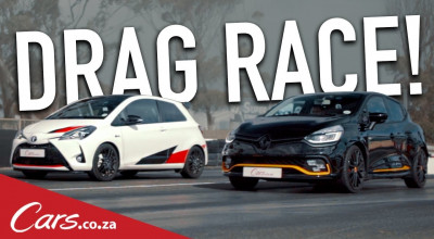 VIDEO: Toyota Yaris GRMN și Renault Clio RS își dau întâlnire pe pista de DRAG! - Photo