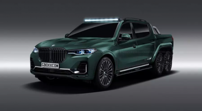(FOTO) BMW X7 6X6?! Un designer rus a pregătit șase aspecte neobișnuite ale noului SUV bavarez - Photo