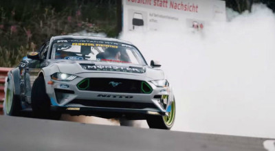 (VIDEO) A urcat într-un Mustang de 900 CP și a înregistrat recordul de drift continuu pe circuitul Nurburgring! - Photo