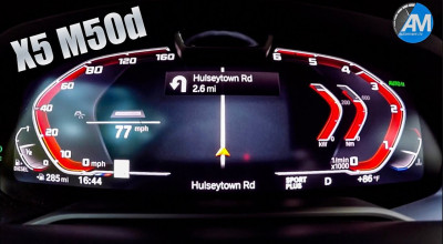VIDEO: Noul BMW X5 M50d are 400 de cai putere sub capotă și accelerează în trombă! - Photo