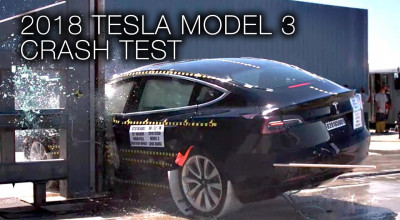 (VIDEO) Tesla Model 3 devine cel mai sigur automobil conform crash-testelor americane NHTSA! - Photo