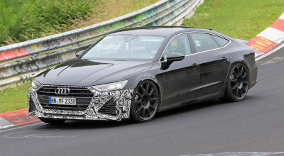 (VIDEO) Viitorul Audi RS7 surprins în timpul testelor cu minim camuflaj! - Photo