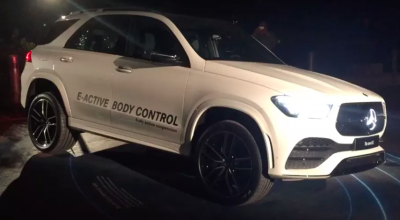 (VIDEO) Mercedes-Benz demonstrează cum poate ”dansa” noul GLE datorită suspensiei hidraulice - Photo