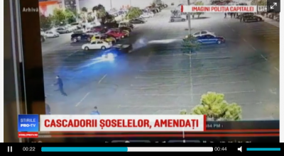 Autoritățile luptă cu drifterii din București. Peste 130 de șoferi au fost amendați într-o singură noapte - Photo