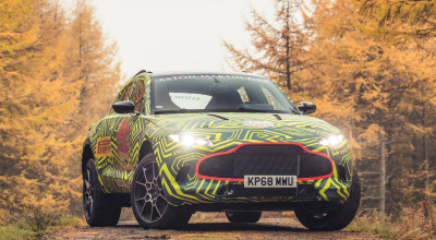 (VIDEO) Primul SUV din istoria Aston Martin testat pe probe de raliu, dar și pe Nürburgring! - Photo
