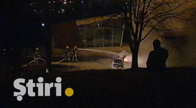 (FOTO) În această noapte un taximetrist a intrat într-un TIR parcat din cauza neatenției! Automobilul a explodat - Photo