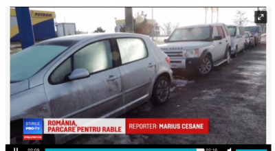 Ucrainenii își abandonează mașinile în România! Autoritățile sunt în impas, nu pot face nimic - Photo