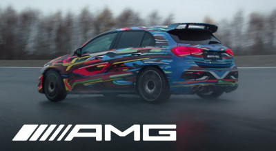 Mercedes-AMG publică primul VIDEO cu noul A45 într-o sesiune de derapaje! - Photo