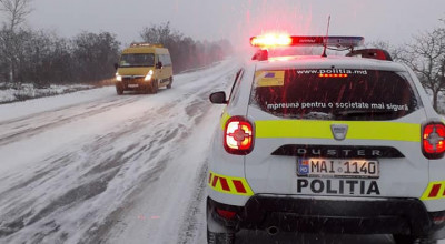 Cod Galben de ninsori! INP anunță cum se circulă pe teritoriul țării - Photo