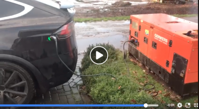 Tesla Model X a pierdut lupta cu ecologia când a rămas în pană de curent! (VIDEO) - Photo