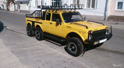 Această NIVA 6x6, costă jumătate de milion! De ruble, nu de euro, că nu e G63 AMG 6x6 Această NIVA 6x6, costă jumătate de milion! De ruble, nu de euro, că nu e G63 AMG 6x6 - Photo
