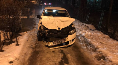 (VIDEO) A urcat beat la volan și a făcut zob un automobil parcat! Un tânăr din capitală riscă dosar penal pentru condus în stare de ebrietate - Photo