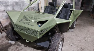 (FOTO) Un tânăr din Sîngerei și-a construit singur un buggy și l-a numit ”Balada”! Vezi cum arată vehiculul hand made - Photo