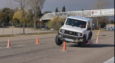 VIDEO: Suzuki Jimny pică testul elanului! Faimos în off-road și rușinos on-road - Photo