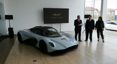 Aston Martin a inaugurat reprezentanța sa regională la București destinată pentru 7 țări, printre care și Republica Moldova! - Photo