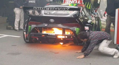 (VIDEO) Prima Toyota Supra de ultimă generație echipată cu motorul legendar 2JZ, a luat FOC! - Photo
