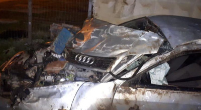 Accident grav la Nisporeni. A fost nevoie de intervenția aeriană SMURD - Photo