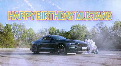 (VIDEO) Ford sărbătorește aniversarea a 55 de ani a celebrului model Mustang! - Photo