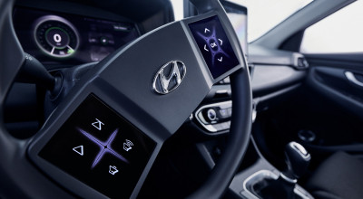 Zici că e joystick pentru Dendy. Hyundai vine cu un volan ”revoluționar” (VIDEO) - Photo