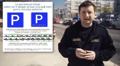 Agenții INP vor intensifica de astăzi identificarea șoferilor parcați neregulamentar. Iar din 22 aprilie aceștia vor fi amendați cu 1500 lei și 4 puncte de penalizare - Photo