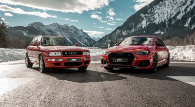 (VIDEO) Întâlnire istorică! Legendarul Audi RS2 versus proaspătul RS4 Avant, ambele cu îmbunătățiri de la ABT Sportsline (VIDEO) Întâlnire istorică! Legendarul Audi RS2 versus proaspătul RS4 Avant, ambele cu îmbunătățiri de la ABT Sportsline - Photo