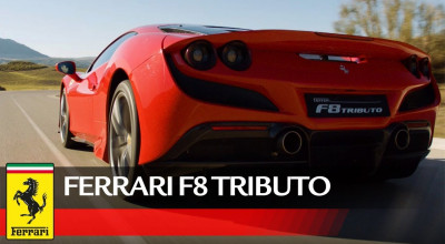 (VIDEO) Ferrari publicat primul clip cu noul F8 Tributo! Vezi cum se dă în spectacol supercarul italian de 720 CP - Photo