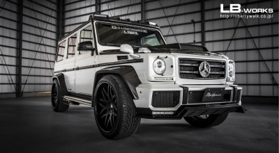 (FOTO) Celebrul atelier Liberty Walk lasă supercarurile de o parte și se apucă să tuneze Gelandewagen-ul! (FOTO) Celebrul atelier Liberty Walk lasă supercarurile de o parte și se apucă să tuneze Gelandewagen-ul! - Photo