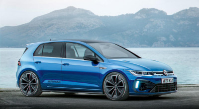 Volkswagen lucrează la proiectarea celui mai rapid, puternic și agresiv Golf din istorie. Viitorul model Golf R Plus va oferi 400 CP! - Photo