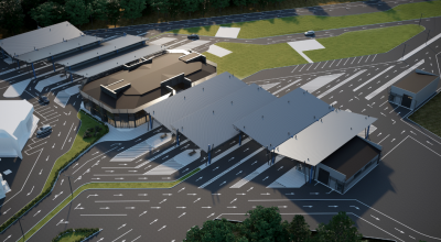 (FOTO) Postul vamal Sculeni va fi modernizat și extins! Vezi cum va arăta acesta după reconstrucție - Photo