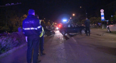 (VIDEO) Un șofer din capitală beat criță a accidentat două mașini și a fugit de la locul impactului! - Photo