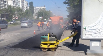 Atenție șoferi! Trafic restricționat în centru capitalei din cauza lucrărilor de reparație a drumurilor - Photo