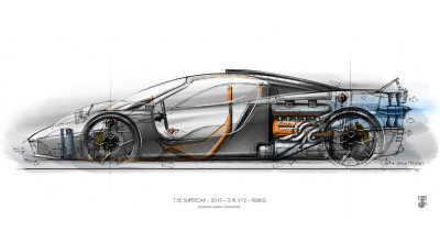 Gordon Murray pregătește succesorul lui McLaren F1! Motor V12 de 650 CP, 100 de exemplare și un preț de 2 milioane de lire! - Photo