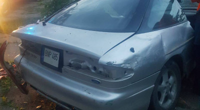 Consumul de alcool la volan şi viteza excesivă au devenit fatale pentru șoferul unui Ford Probe, în seara zilei de ieri! - Photo