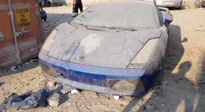 (VIDEO) Imagini interzise celor cu inima slabă! Vezi cum arată un cimitir al supercarurilor din Emiratele Arabe Unite - Photo
