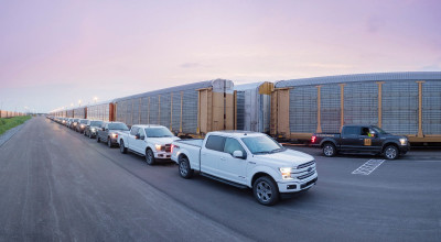 (VIDEO) Prototipul noului Ford F-150 full electric tractează o încărcătură de peste 450 de tone! - Photo
