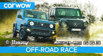 (VIDEO) Mercedes-AMG G63 vs Suzuki Jimny! Va reuși oare modelul nipon să țină pasul cu regele off-roaderelor? - Photo
